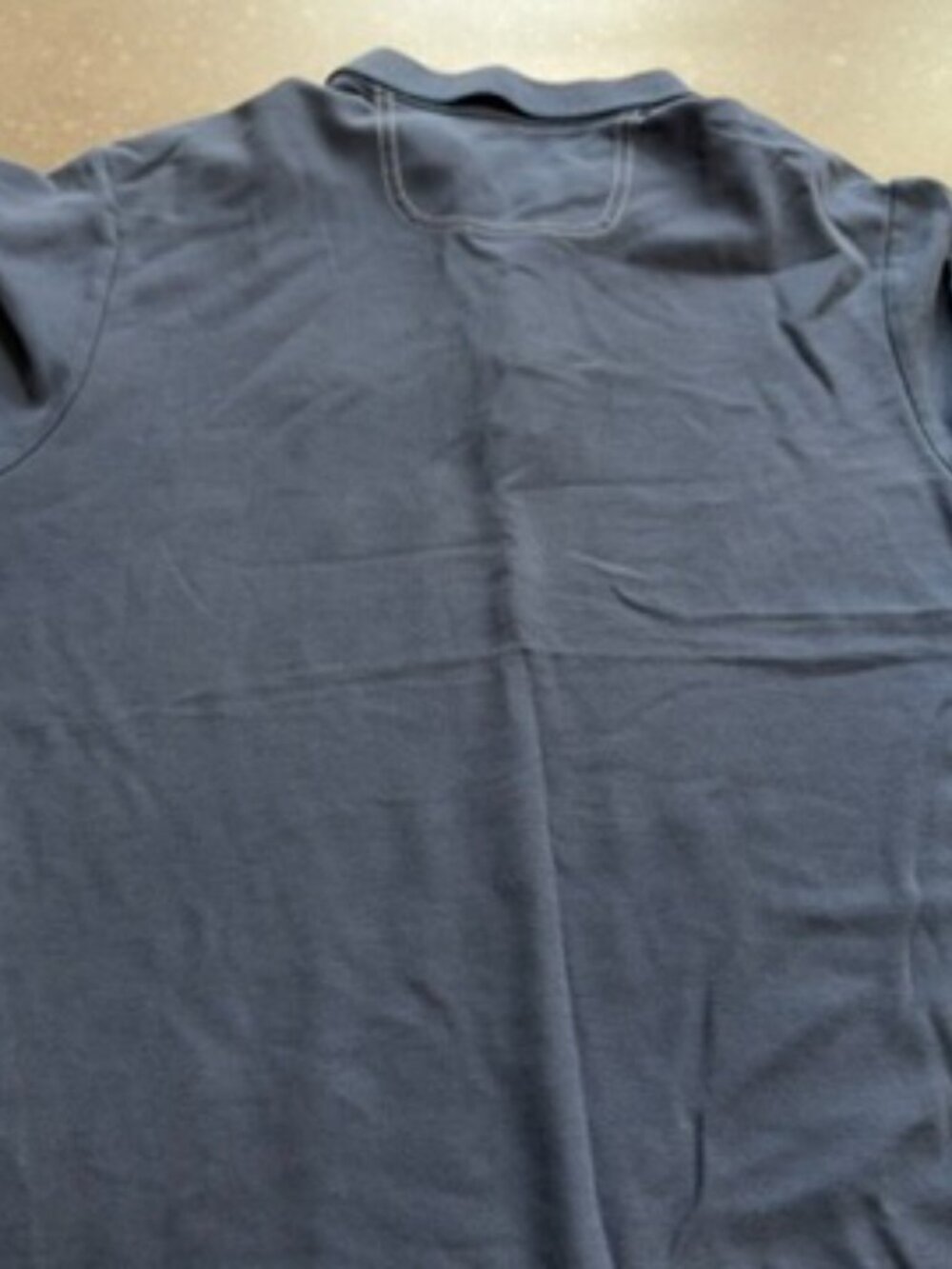 Tommy Bahama Blue Pima Cotton Polo Shirt Men's Medium M - Picture 10 of 14